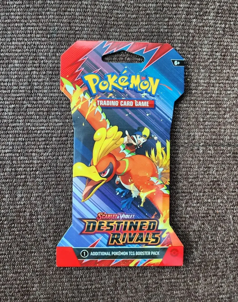 Pokemon SV10 Destined Rivals Sleeved Booster Pack | Ethan & Ho-Oh